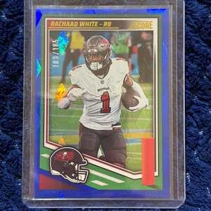 Panini Score Football Rachaad White Tampa Bay Buccaneers Card #150 183/185
